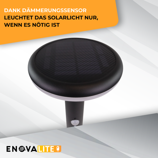 Solarleuchte mit Dämmerungssensor