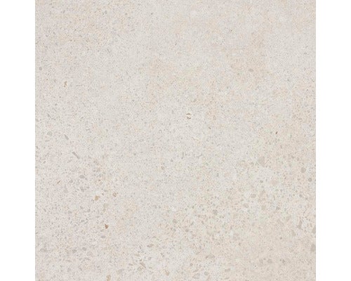 Nahaufnahme einer Bodenfliese mit gesprenkelter Textur.