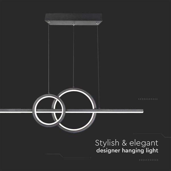 Moderne Hängeleuchte mit kreisförmigem Design