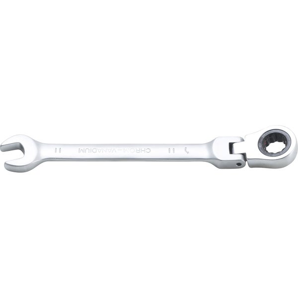 BGS Ratschenring-Maulschlüssel abwinkelbar SW 11 mm - 6711