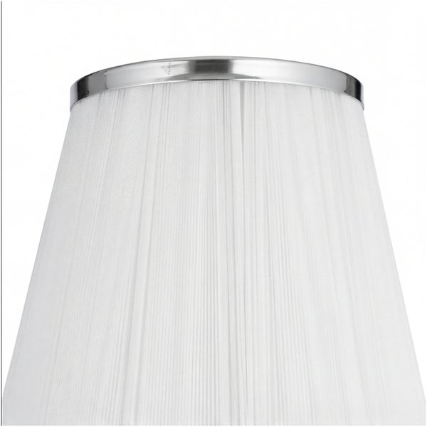 Lampenschirm aus Stoff mit gerafftem Design