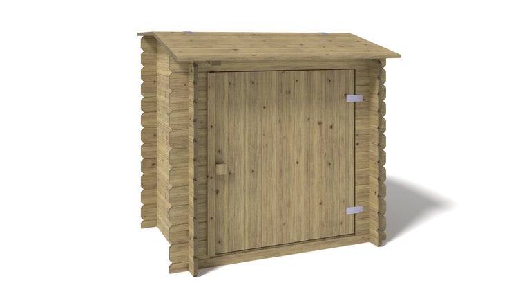Gartenpoolschrank für Zubehör 1,20x0,89 m H.1,13 m - Imprägniert 