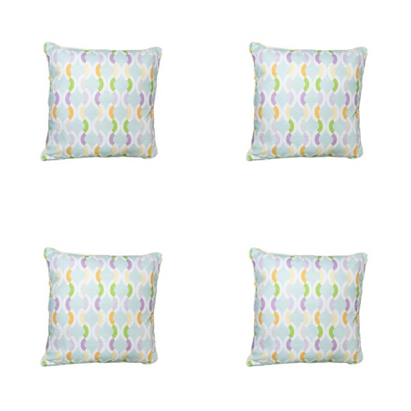 Dekokissen Trivia mint - Ca. 50x50 cm - 4er-Set