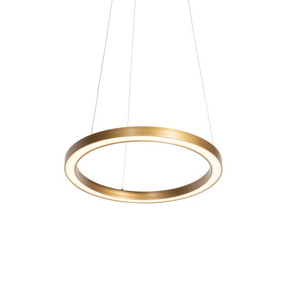 Kreisförmige Hängelampe mit LED-Beleuchtung