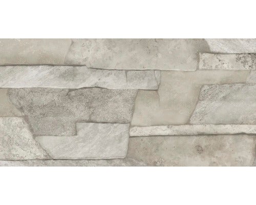 Feinsteinzeug Verblender Dolmen Grey 31x62cm