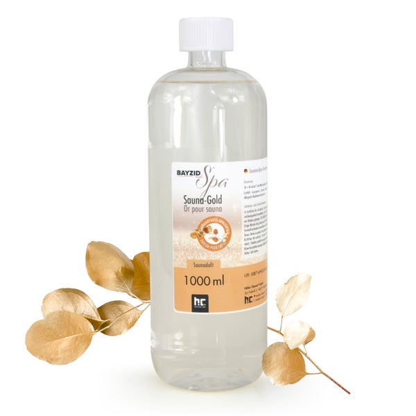 Bayzid Spa Sauna-Gold Saunaaufguss, 1000 ml Flasche