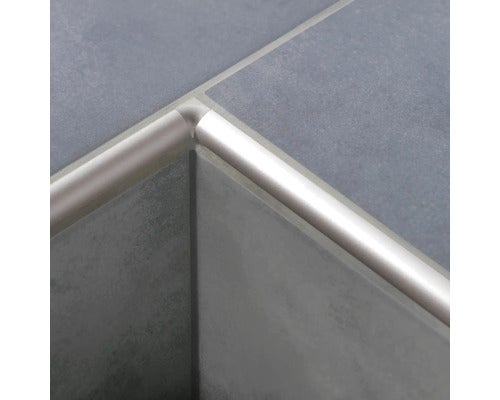 Innenecke Dural Durondell 6 mm Alu Silber 2 Stück