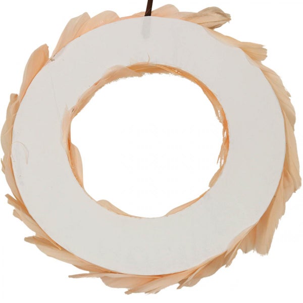 Dekorativer Federkranz für saisonale Dekorationen