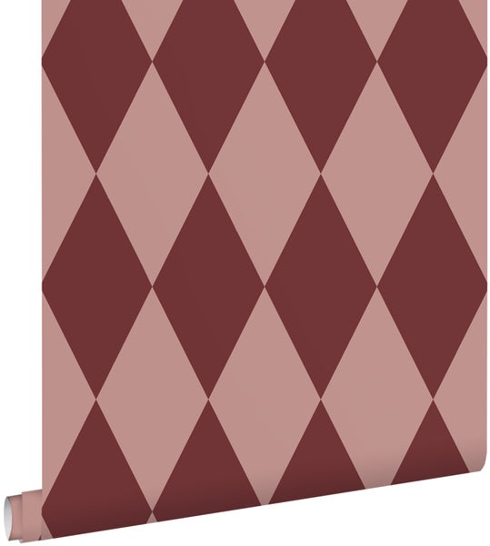 Tapetenrolle mit Rautenmuster