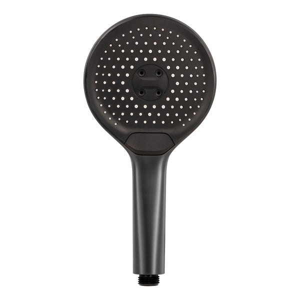 SCHÖNER WOHNEN-Kollektion Handbrause GLAIA, Industrial, wassersparender Duschkopf rund, Duschbrause mit 3 Strahlarten