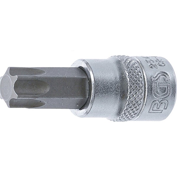 BGS Bit-Einsatz Antrieb Innenvierkant 10 mm (3/8) T-Profil (für Torx) T55 - 2549