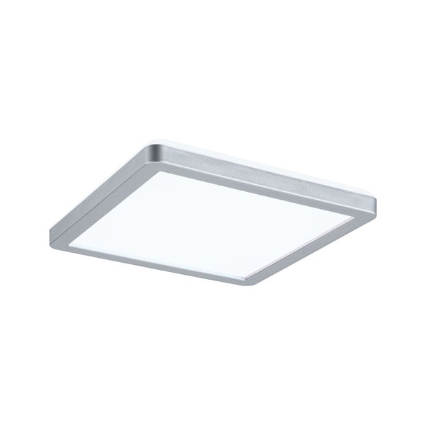 Quadratische LED Deckenleuchte mit flachem Design und Metallrahmen zur direkten Deckenmontage