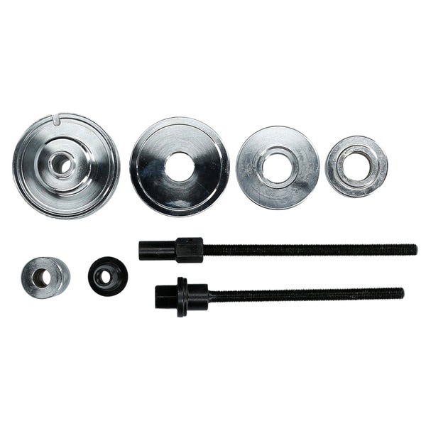 Werkzeugsatz mit Scheiben und Schrauben