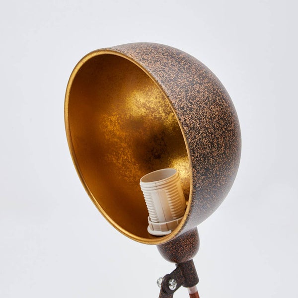 Metall-Wandlampe mit Fassung