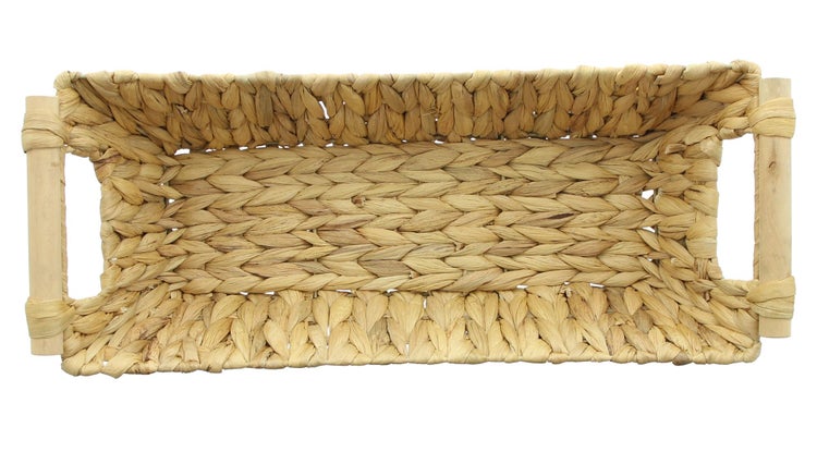 FRANK FLECHTWAREN | Schale Wasserhyazinthe, METALL, WASSERHYAZINTHE, 46 x 19 x 12 cm