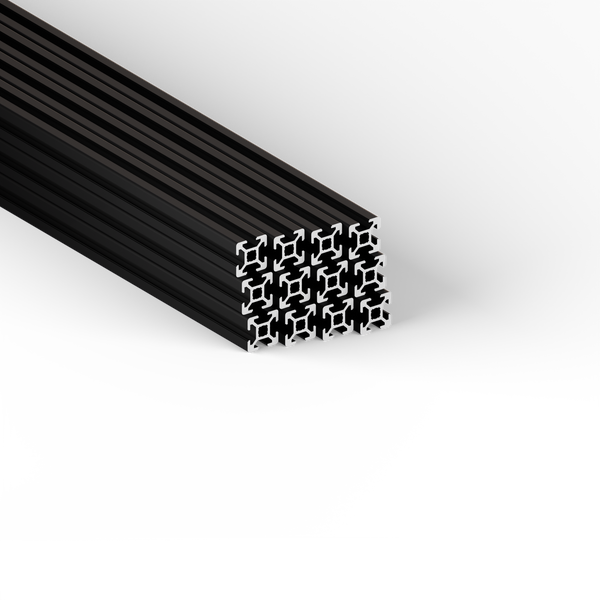 Aluminiumprofile im Querschnitt