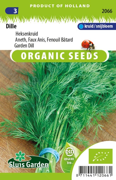 Bio-Dill-Saatgutpackung