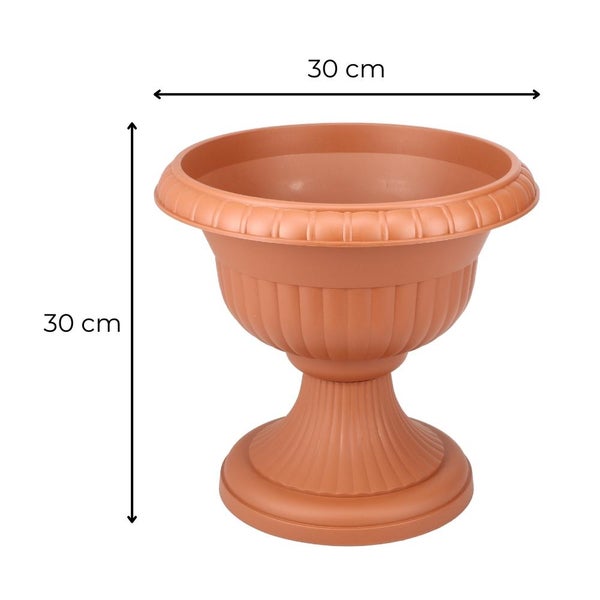 Blumentopf mit Ständer Terracotta