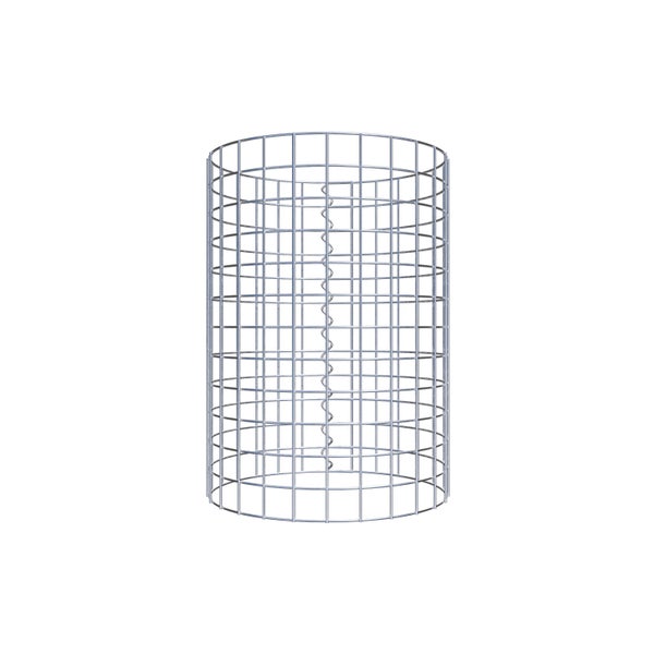 Gabionensäule Durchmesser 42 cm MW 5 x 5 cm rund - Höhe: 60 cm
