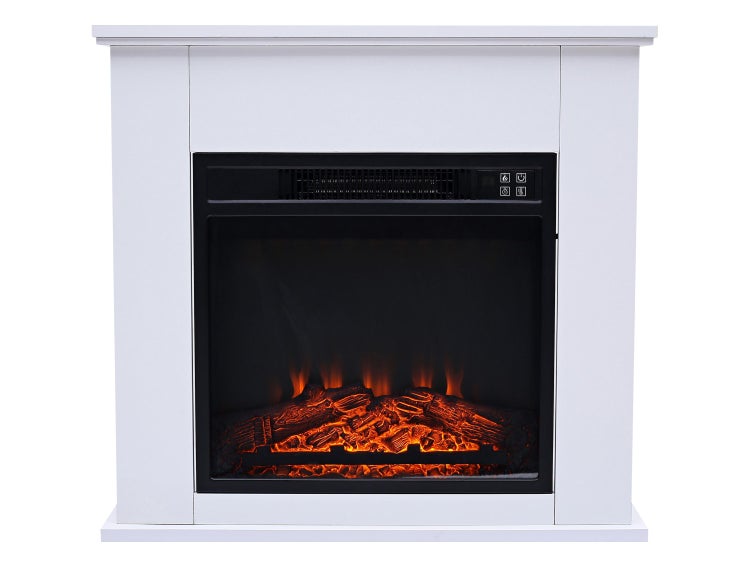 Dekorativer Elektrokamin mit simuliertem Flammeneffekt