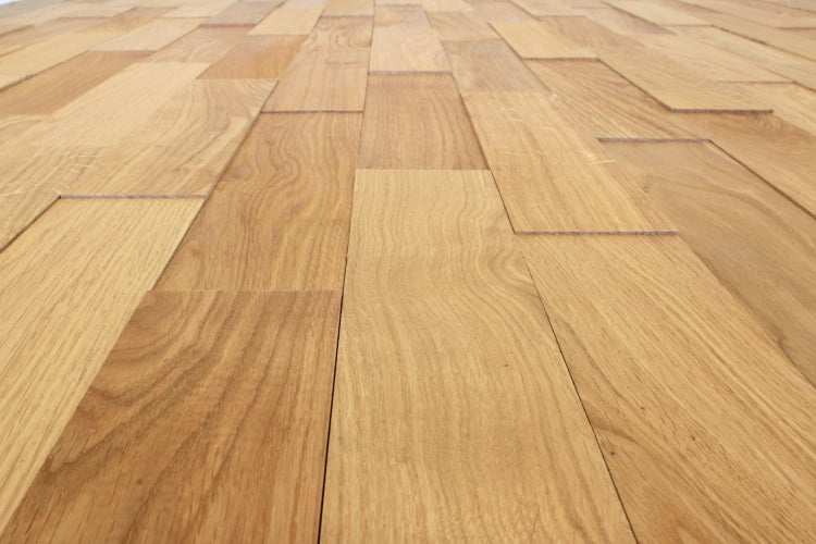 wodewa Wandverkleidung Holz 3D Optik Eiche Natur, geölt, 400 1m² Wandpaneele Moderne Wanddekoration Holzverkleidung Holzwand Wohnzimmer Küche Schlafzimmer