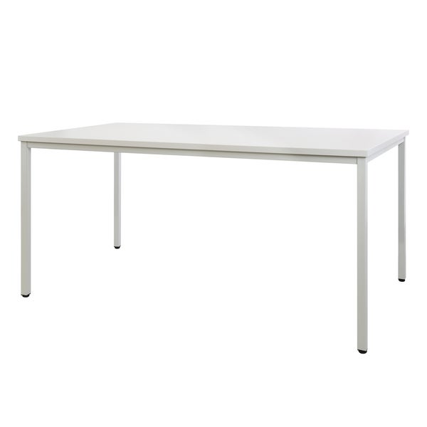 PROREGAL Bürotisch Arctic Wolf Rechteckig HxBxT 75 x 80 x 160 cm Lichtgrau