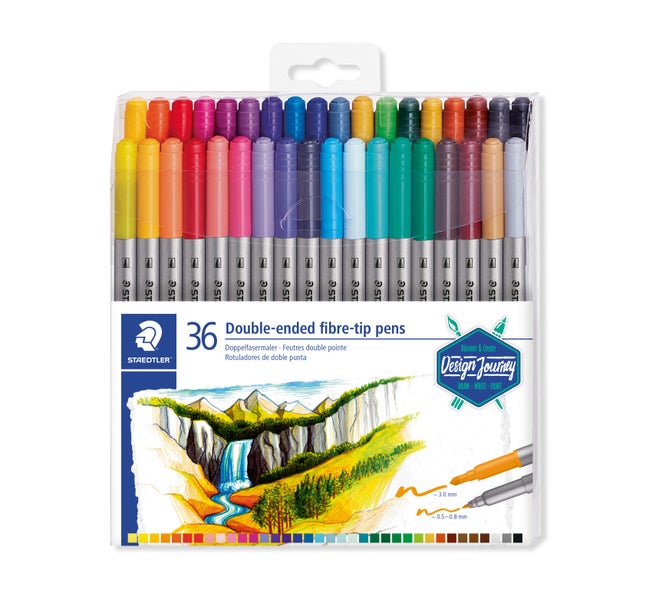 STAEDTLER Doppelfasermaler 36er Set