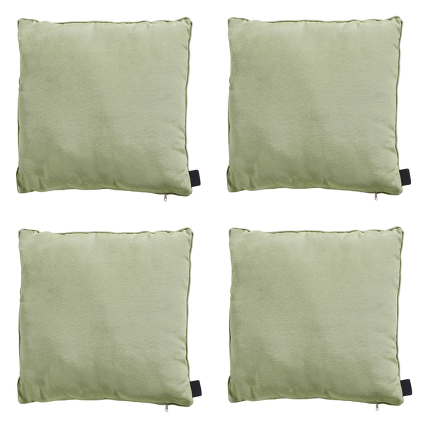Dekokissen Panama Salbei - Ca. 60x60 cm - 4er-Set