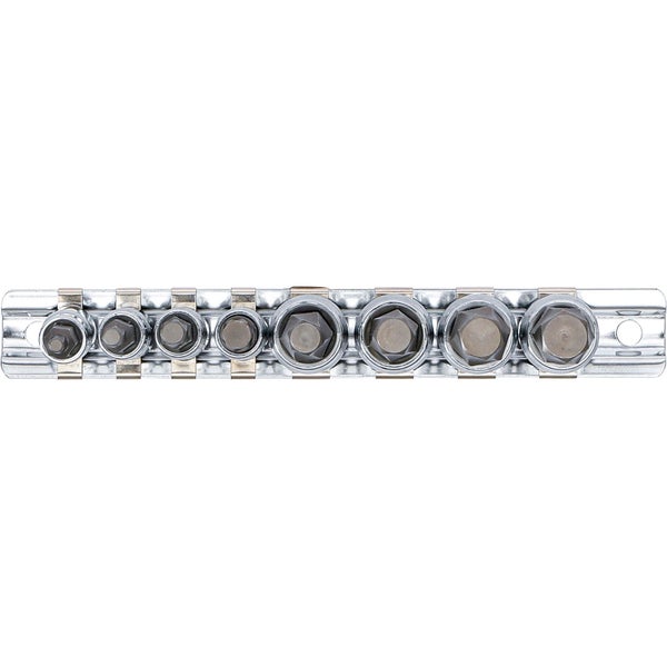 BGS Schraubenausdreher-Satz Antrieb Innenvierkant 6,3 mm (1/4) / 10 mm (3/8) für defekten Innensechskant 3 - 10 mm 8tlg. - 6847