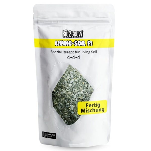 Bio2Grow Living Soil F1 Packung Fertigmischung 4-4-4
