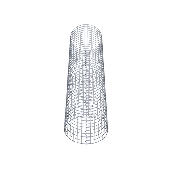 Gabionensäule Durchmesser 47 cm MW 5 x 5 cm rund - Höhe: 180 cm