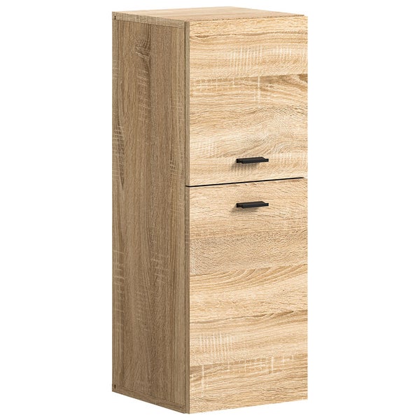 Boston Badschrank 2 Türen Eiche Dekor. 30 X 29 X 80 cm