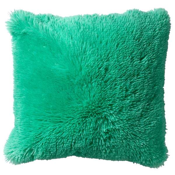 Fluffy Dekokissen - Fluffy 45x45 cm, Grün