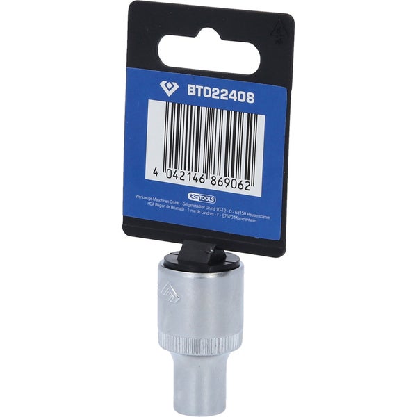 BRILLIANT TOOLS 1/2 Zwölfkant-Stecknuss 8 mm - BT022408