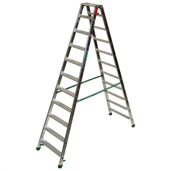 Aluminium Klappleiter im A-Zustand