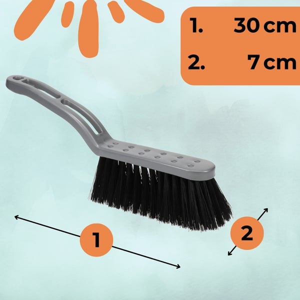 Handfeger mit den Massen 30 cm Länge und 7 cm Breite