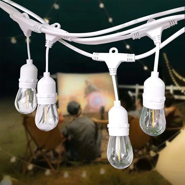 E27 LED-Glühbirnen - Lichterkette - WP - Sockel - Weiß - IP65