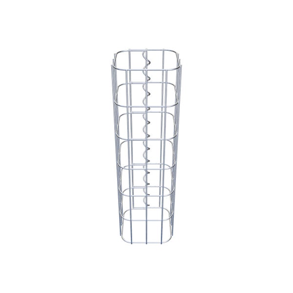 Gabionensäule 17 x 17 cm, MW 5 x 10 cm eckig - Höhe: 0,60 m