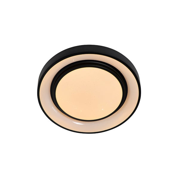 Runde Deckenleuchte mit Sternenmuster