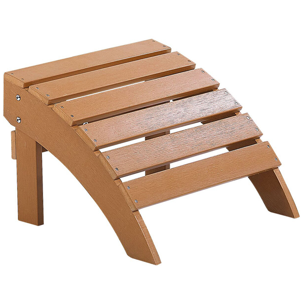 Garten Fußhocker ADIRONDACK Braun