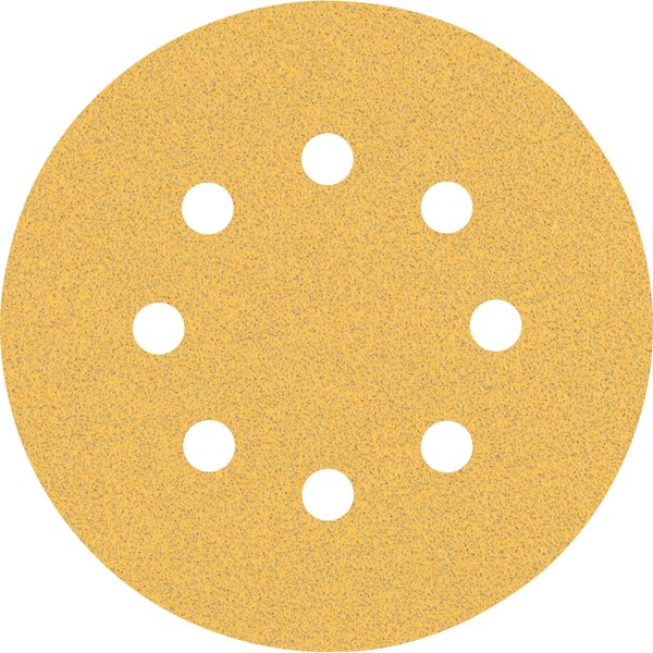 Bosch 50x Expert C470 Schleifpapier mit 8 Löchern für Exzenterschleifer 125 mm G 80 - 2608900910