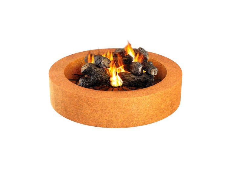 Corten Feuerstelle rund D 100x20 cm