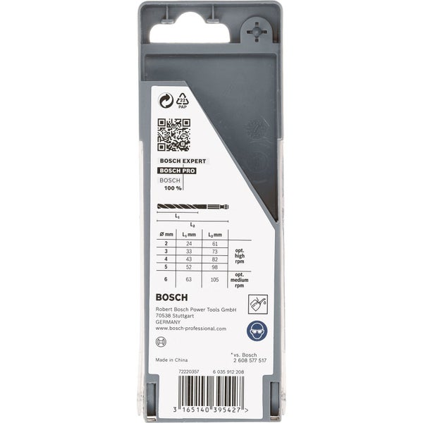Bosch Expert Bohrer-Set Verpackung
