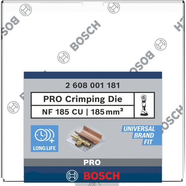Bosch Pro Pressbacke NF 185 CU, 185 Quadratmillimeter