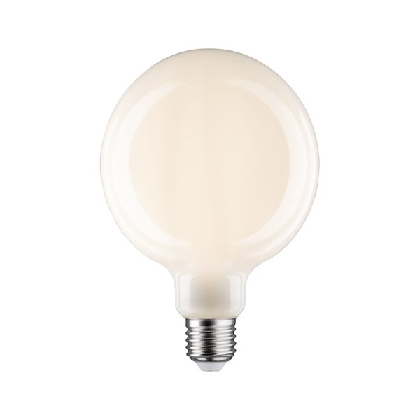 LED Globe Lampe mit E27 Sockel und milchigem Glas