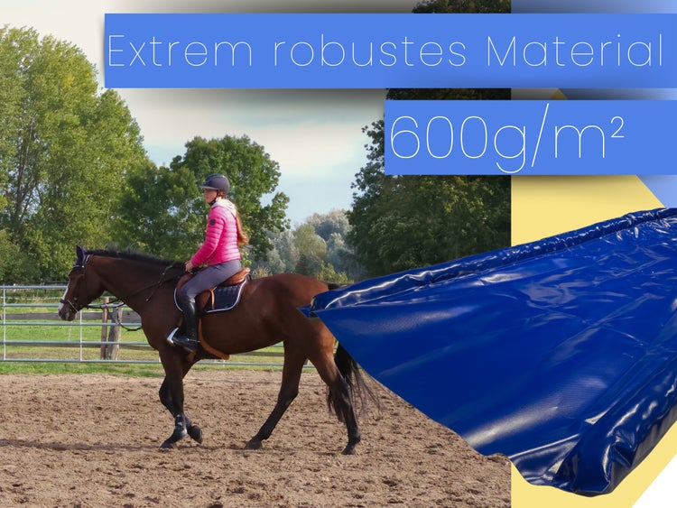 AMF Life Wassergraben, Hindernisse für Pferde, Blau, 2 Seiten - 3m x 2m
