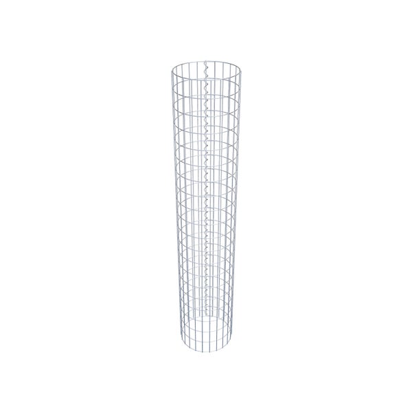 Gabionensäule Durchmesser 37 cm, MW 5 x 10 cm rund - Höhe: 2,00 m