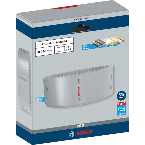 Bosch PRO Multi Material Lochsäge 146 mm mit Gewinde - 2608901543