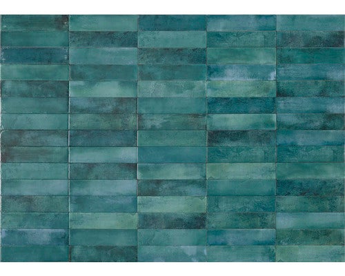 Wandfliese Mojave sea water brick 6x25cm