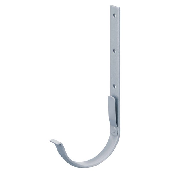 Rinnenhalter aus Metall für Dachrinnen zur Montage am Dach.